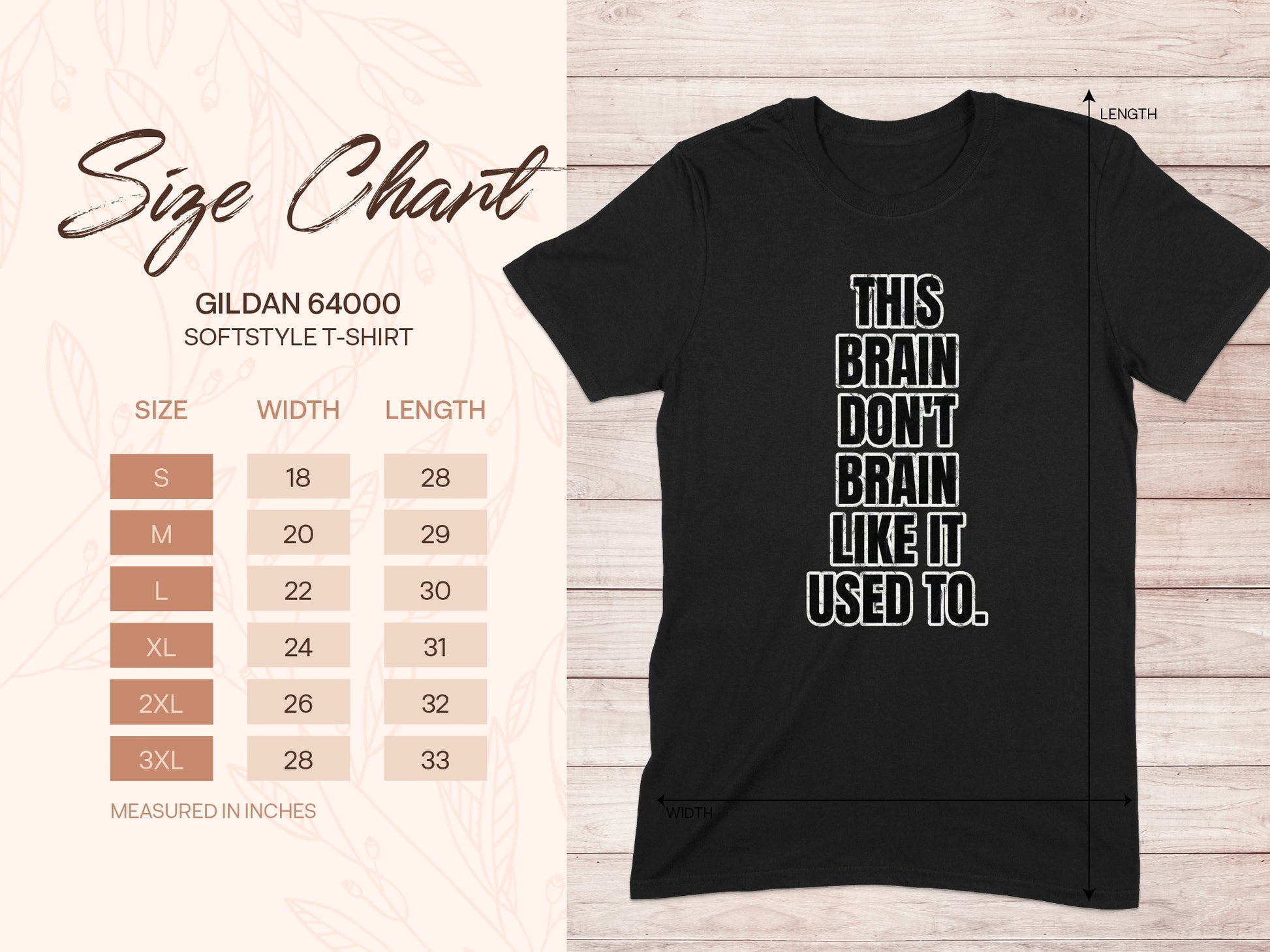 This Brain Don't Brain Like It Used to T-Shirt product