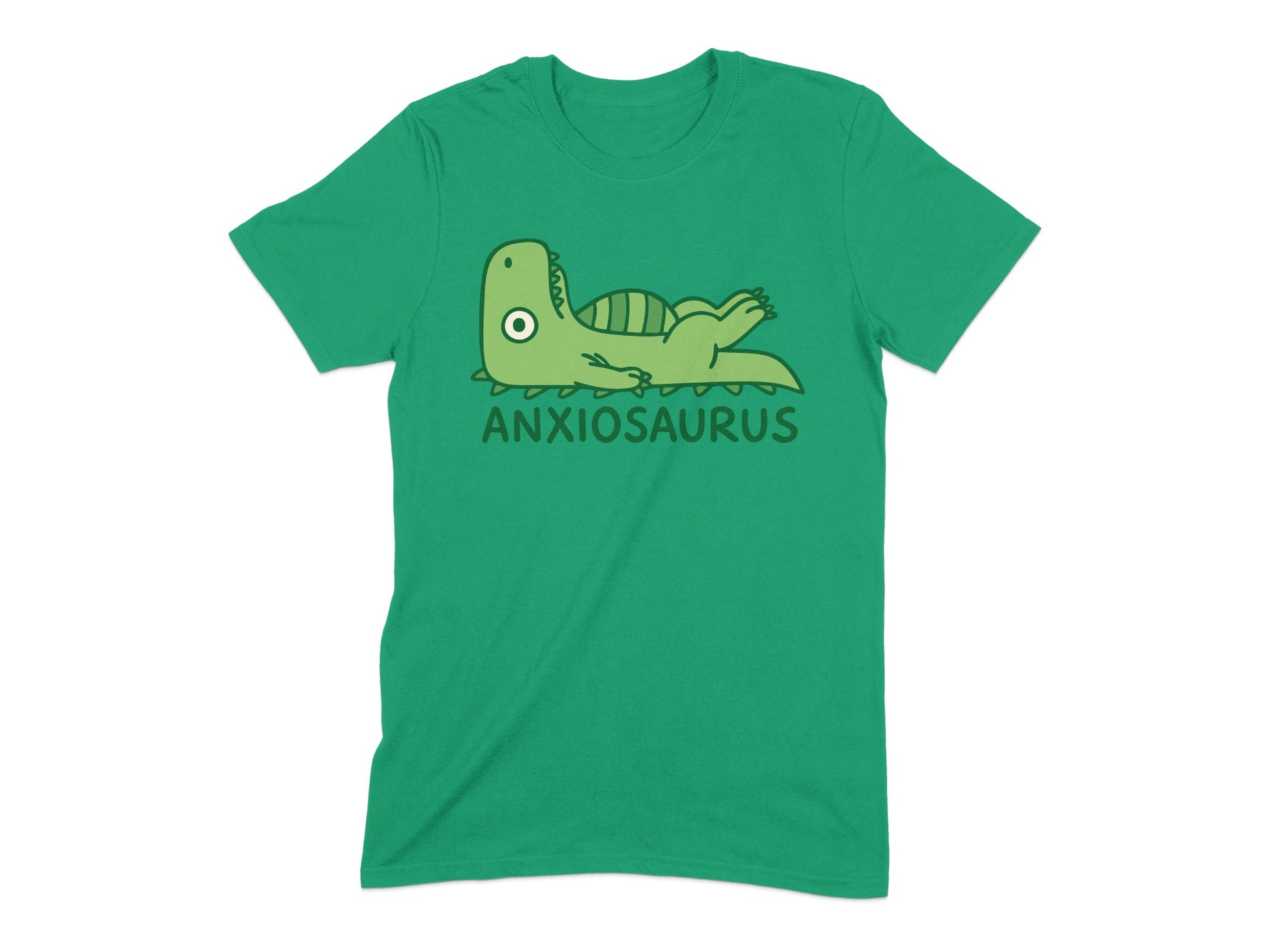 Funny Anxiosaurus Dinosaur Design T-shirt product type