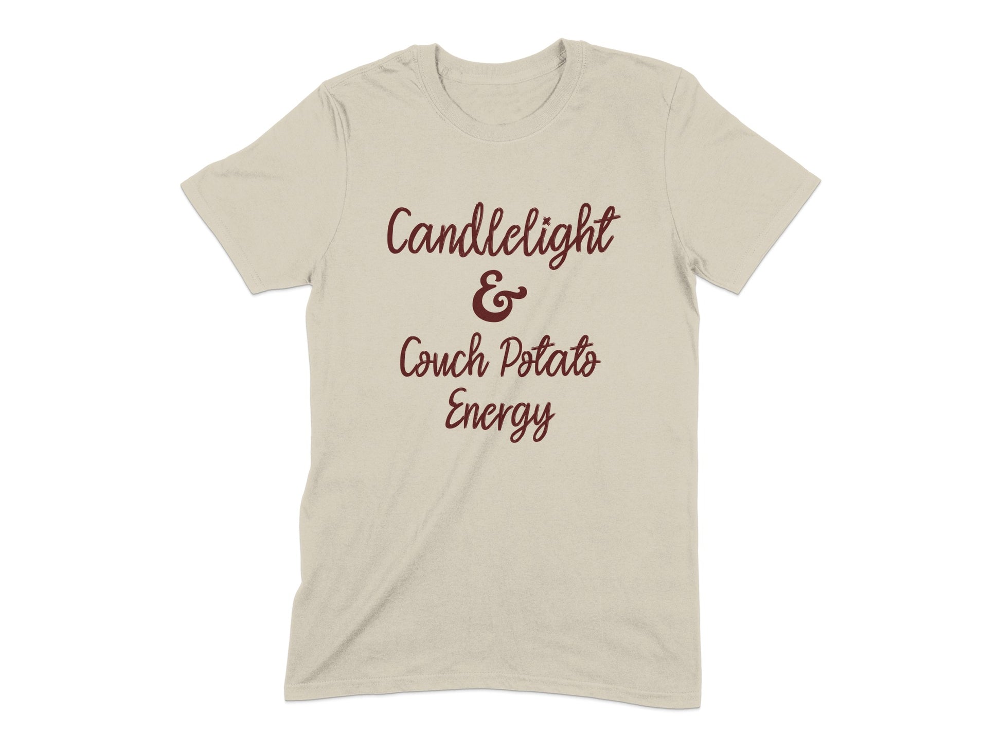 Candlelight and Couch Potato Energy T-Shirt product