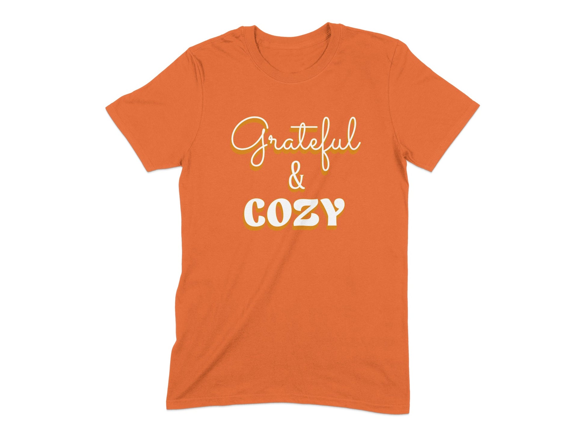 Grateful and Cozy Stylish Orange Comfortable Shirt product type