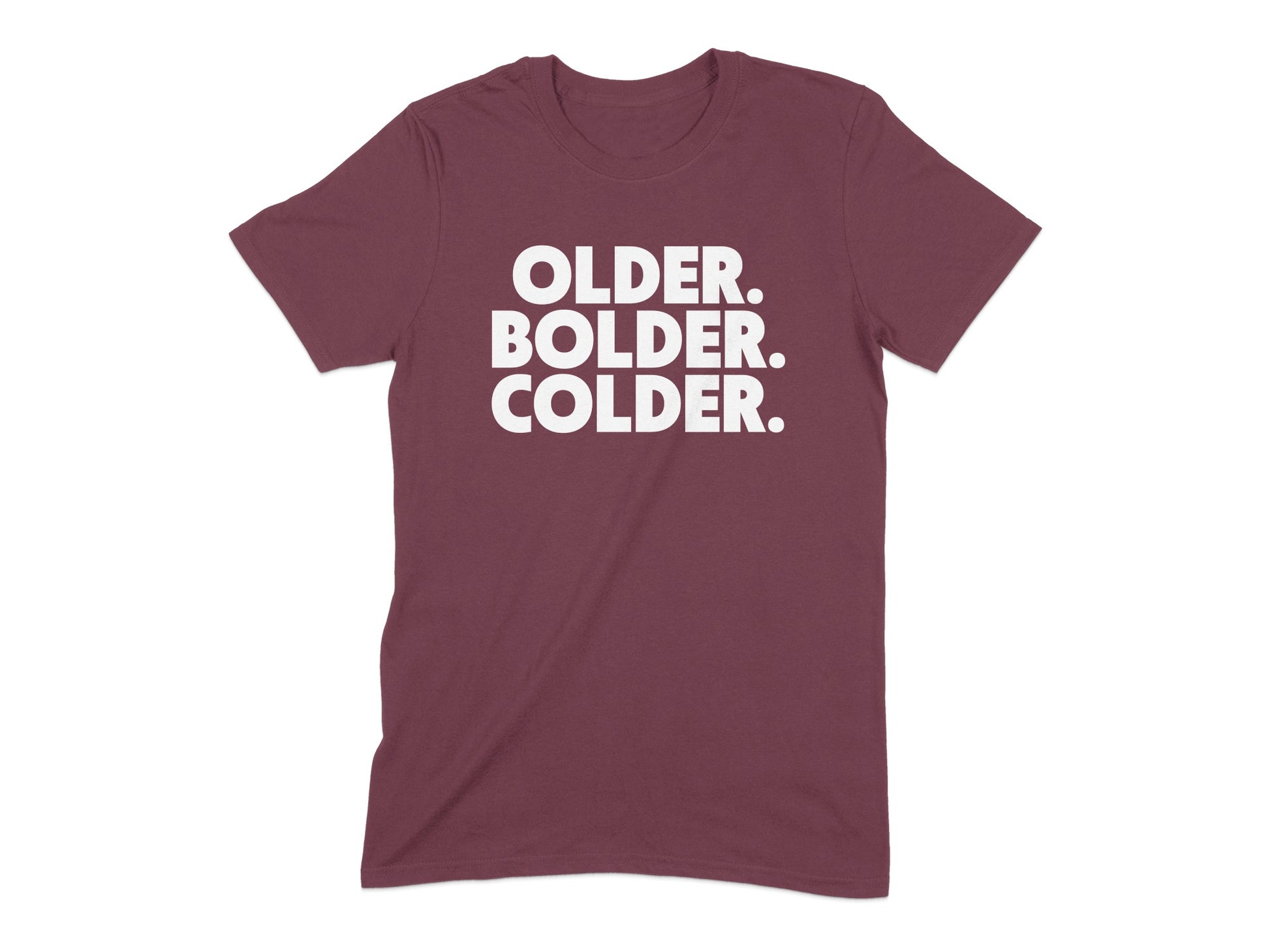 Older Bolder Colder Graphic Tee product type