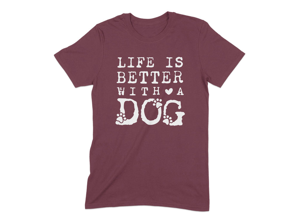 Life is Better With a Dog Graphic T-Shirt product