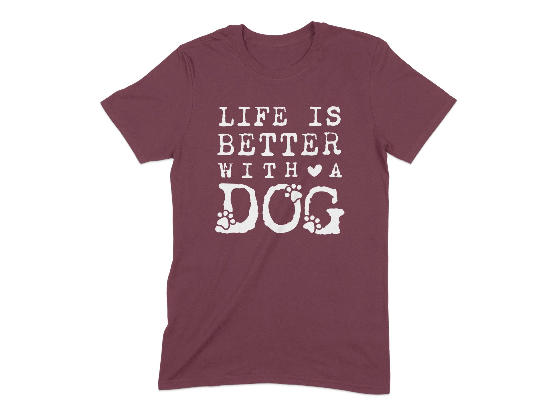 Life is Better With a Dog Graphic T-Shirt product