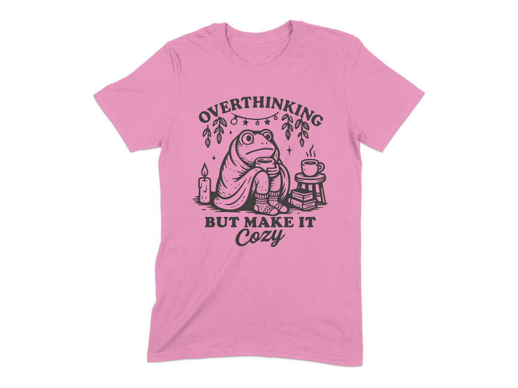 Overthinking But Make It Cozy Graphic T-Shirt product
