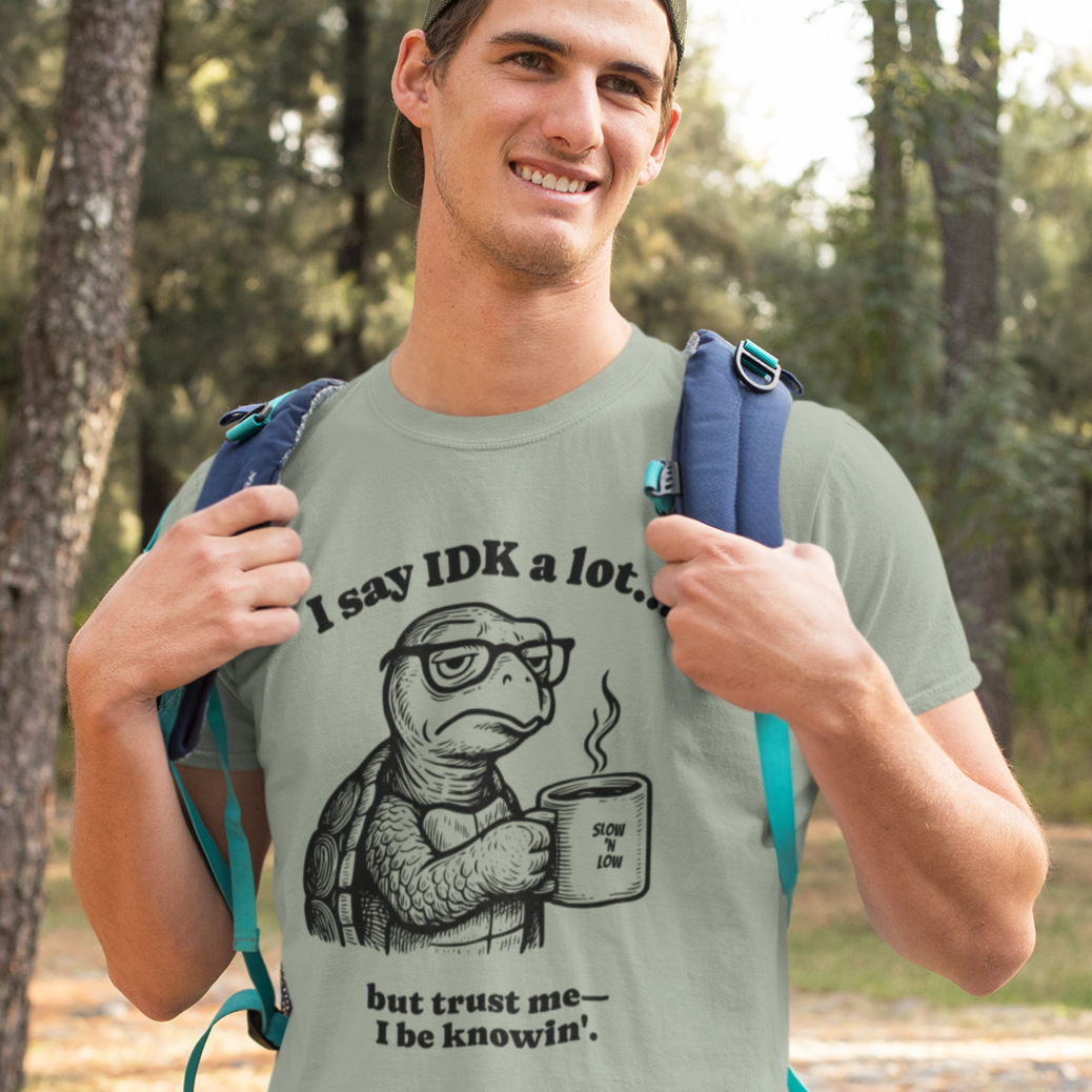 Funny Turtle Quote T-Shirt, Unisex XS-5X